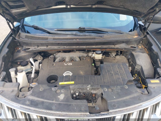 Продажа на аукционе авто 2010 Nissan Murano Sl, vin: JN8AZ1MW0AW137067, номер лота: 46194696