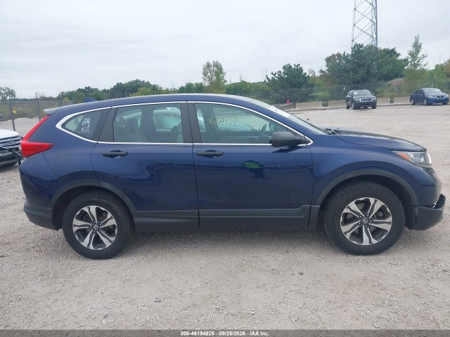 2018 Honda Cr-v Lx მანქანა იყიდება აუქციონზე, vin: 5J6RW6H37JL003401, აუქციონის ნომერი: 46194925