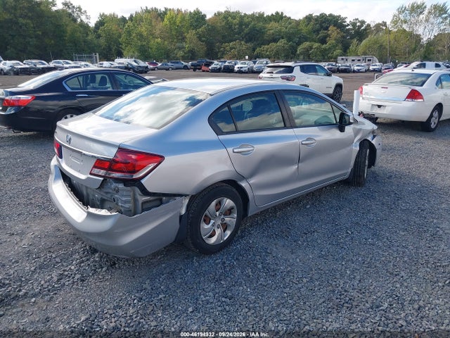 Продажа на аукционе авто 2013 Honda Civic Sdn Lx, vin: 2HGFB2F53DH600209, номер лота: 46194932