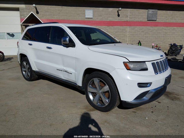 2014 Jeep Grand Cherokee Summit მანქანა იყიდება აუქციონზე, vin: 1C4RJFJT3EC115701, აუქციონის ნომერი: 46194959