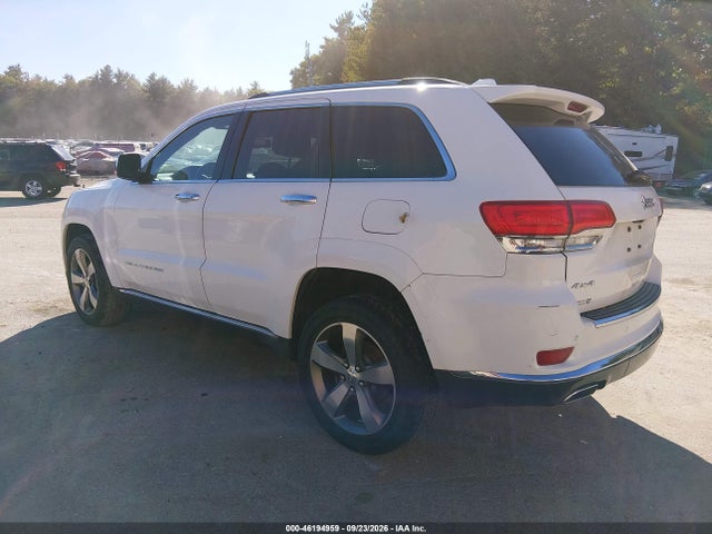 2014 Jeep Grand Cherokee Summit მანქანა იყიდება აუქციონზე, vin: 1C4RJFJT3EC115701, აუქციონის ნომერი: 46194959