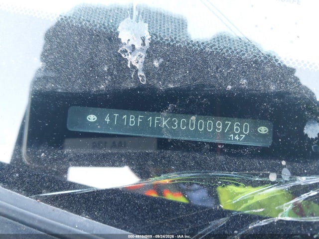 Продаж на аукціоні авто 2012 Toyota Camry Se, vin: 4T1BF1FK3CU009760, номер лоту: 46194989