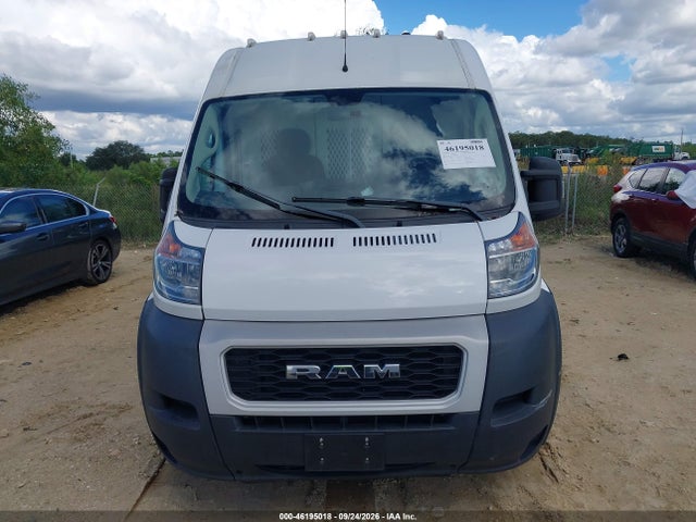 46195018 :رقم المزاد ، 3C6TRVBG1KE549959 vin ، 2019 Ram Promaster 1500 High Roof 136 Wb مزاد بيع