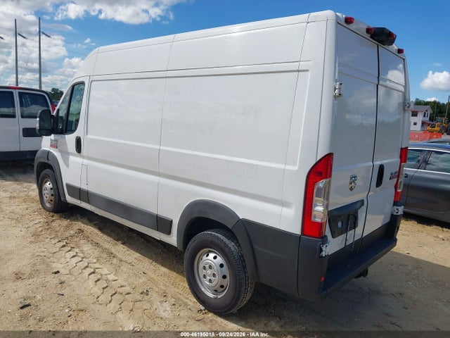 46195018 :رقم المزاد ، 3C6TRVBG1KE549959 vin ، 2019 Ram Promaster 1500 High Roof 136 Wb مزاد بيع