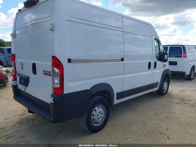 46195018 :رقم المزاد ، 3C6TRVBG1KE549959 vin ، 2019 Ram Promaster 1500 High Roof 136 Wb مزاد بيع