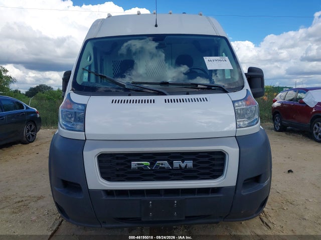 46195018 :رقم المزاد ، 3C6TRVBG1KE549959 vin ، 2019 Ram Promaster 1500 High Roof 136 Wb مزاد بيع