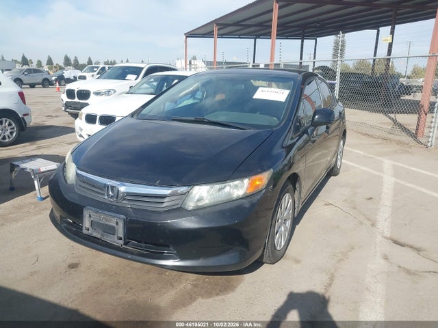 Продаж на аукціоні авто 2012 Honda Civic Sdn Lx, vin: 19XFB2F55CE356409, номер лоту: 46195021
