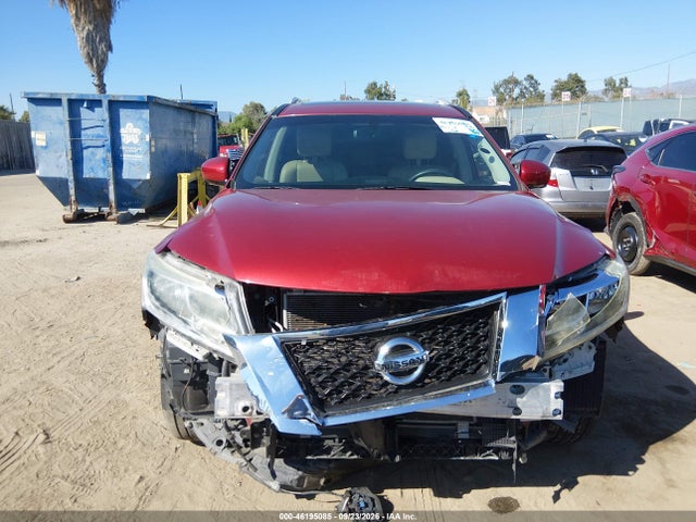 2016 Nissan Pathfinder Platinum მანქანა იყიდება აუქციონზე, vin: 5N1AR2MN6GC670622, აუქციონის ნომერი: 46195085