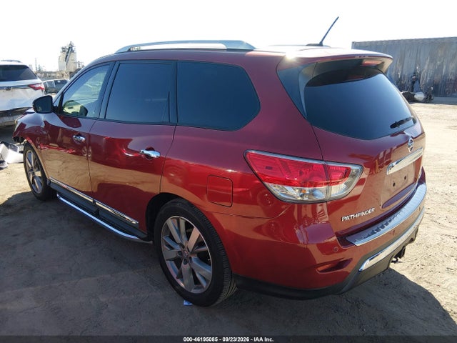 2016 Nissan Pathfinder Platinum მანქანა იყიდება აუქციონზე, vin: 5N1AR2MN6GC670622, აუქციონის ნომერი: 46195085