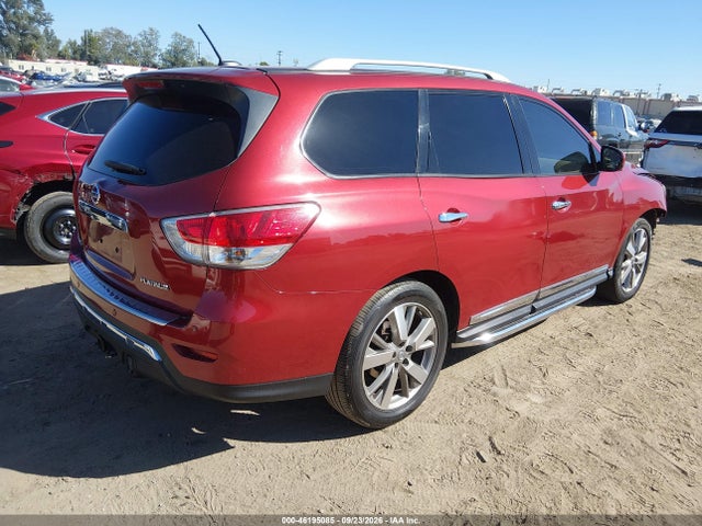 2016 Nissan Pathfinder Platinum მანქანა იყიდება აუქციონზე, vin: 5N1AR2MN6GC670622, აუქციონის ნომერი: 46195085