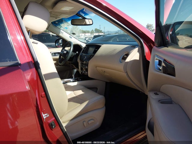 2016 Nissan Pathfinder Platinum მანქანა იყიდება აუქციონზე, vin: 5N1AR2MN6GC670622, აუქციონის ნომერი: 46195085