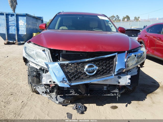 2016 Nissan Pathfinder Platinum მანქანა იყიდება აუქციონზე, vin: 5N1AR2MN6GC670622, აუქციონის ნომერი: 46195085