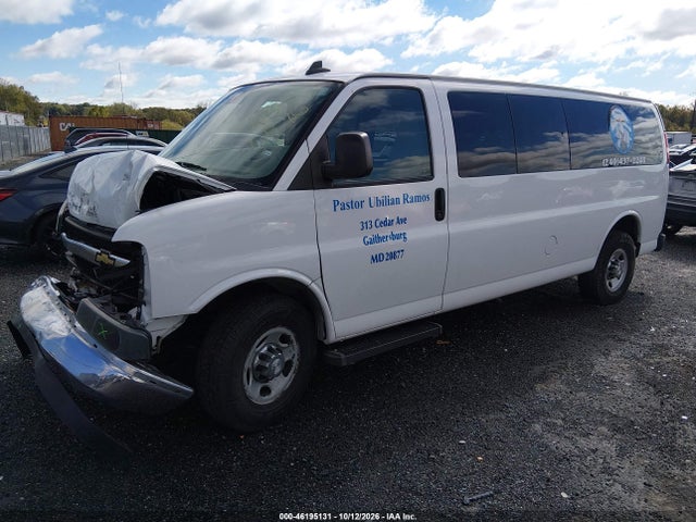Aukcja sprzedaży 2019 Chevrolet Express Passenger Lt, vin: 1GAZGPFG3K1261080, numer aukcji: 46195131
