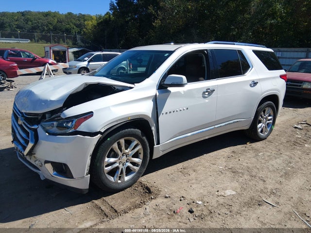 2018 Chevrolet Traverse High Country მანქანა იყიდება აუქციონზე, vin: 1GNEVKKW5JJ233797, აუქციონის ნომერი: 46195188