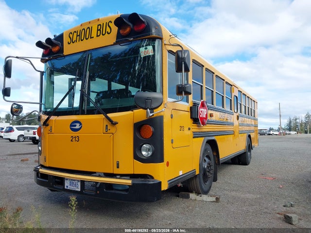 Продаж на аукціоні авто 2016 Blue Bird School Bus / Transit Bus, vin: 1BABGBPA2GF319982, номер лоту: 46195292
