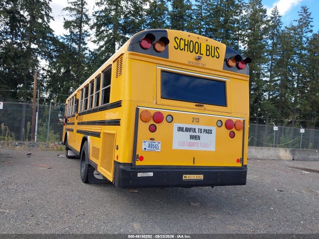 Продаж на аукціоні авто 2016 Blue Bird School Bus / Transit Bus, vin: 1BABGBPA2GF319982, номер лоту: 46195292