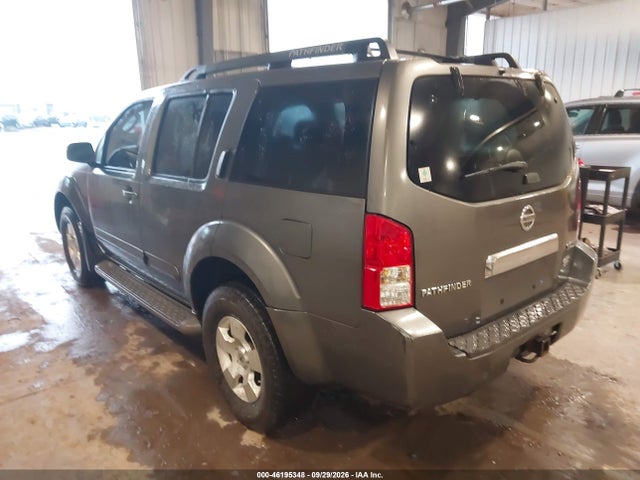 Продаж на аукціоні авто 2006 Nissan Pathfinder Se, vin: 5N1AR18W56C622010, номер лоту: 46195348