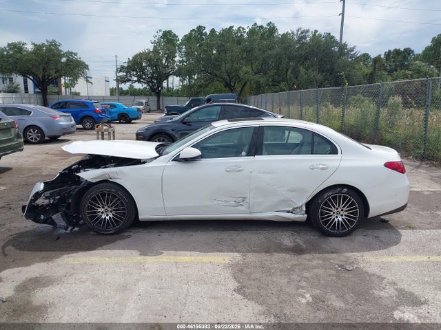 46195383 :رقم المزاد ، W1KAF4HB0SR247698 vin ، 2025 Mercedes-benz C 300 مزاد بيع