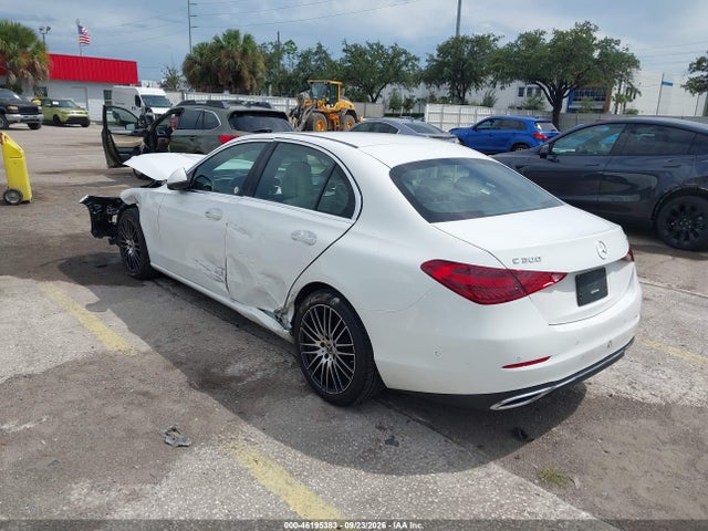 46195383 :رقم المزاد ، W1KAF4HB0SR247698 vin ، 2025 Mercedes-benz C 300 مزاد بيع