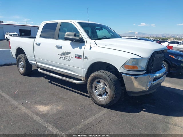 Продажа на аукционе авто 2012 Ram 2500 Slt, vin: 3C6UD5DL6CG154520, номер лота: 46195422
