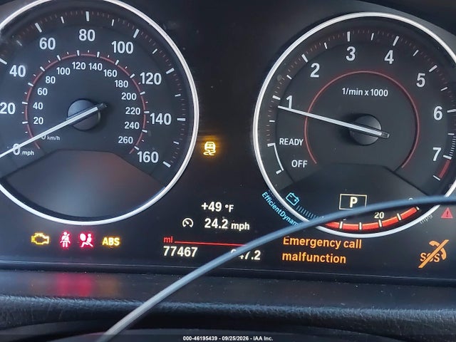 2017 Bmw 330i Xdrive მანქანა იყიდება აუქციონზე, vin: WBA8D9G35HNU63162, აუქციონის ნომერი: 46195439
