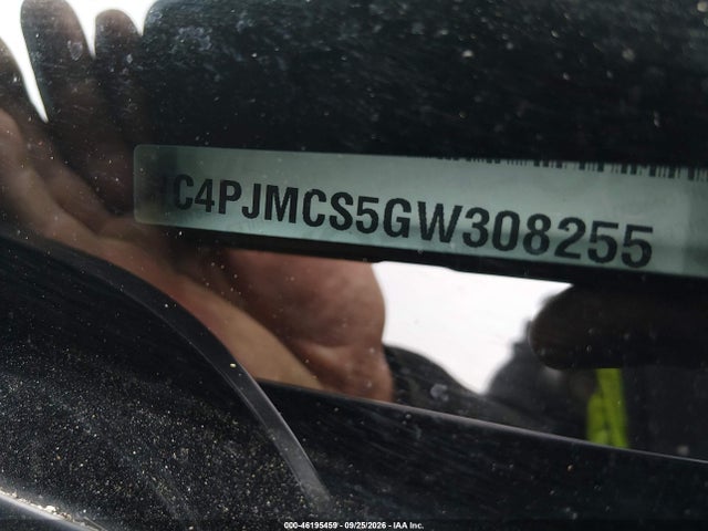 46195459 :رقم المزاد ، 1C4PJMCS5GW308255 vin ، 2016 Jeep Cherokee Latitude مزاد بيع