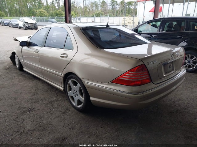 Продажа на аукционе авто 2003 Mercedes-benz S 430, vin: WDBNG70J93A325049, номер лота: 46195514