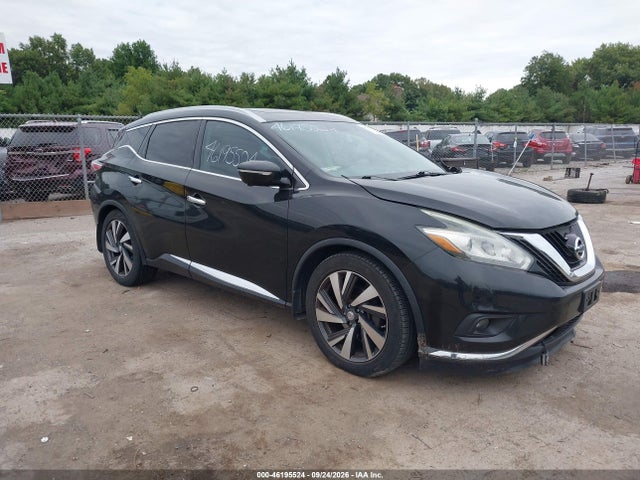 Aukcja sprzedaży 2015 Nissan Murano Platinum, vin: 5N1AZ2MH0FN222065, numer aukcji: 46195524