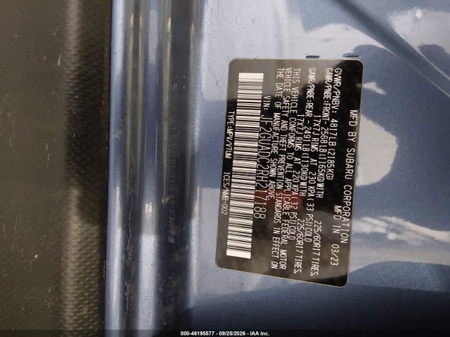 Subaru Crosstrek Premium 2024 JF2GUADC2RH217188 Image 9