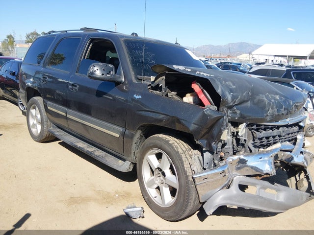 2005 Chevrolet Tahoe Lt მანქანა იყიდება აუქციონზე, vin: 1GNEC13T95R185748, აუქციონის ნომერი: 46195599