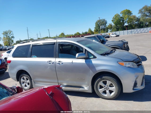 2019 Toyota Sienna Le 7 Passenger მანქანა იყიდება აუქციონზე, vin: 5TDKZ3DC9KS994006, აუქციონის ნომერი: 46195608