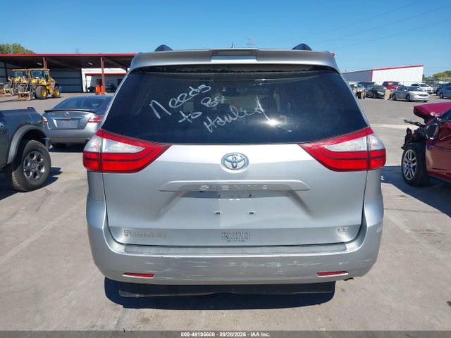 2019 Toyota Sienna Le 7 Passenger მანქანა იყიდება აუქციონზე, vin: 5TDKZ3DC9KS994006, აუქციონის ნომერი: 46195608