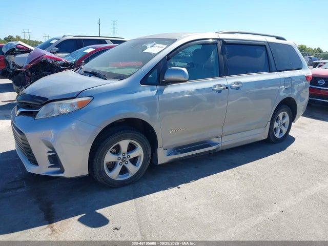 2019 Toyota Sienna Le 7 Passenger მანქანა იყიდება აუქციონზე, vin: 5TDKZ3DC9KS994006, აუქციონის ნომერი: 46195608