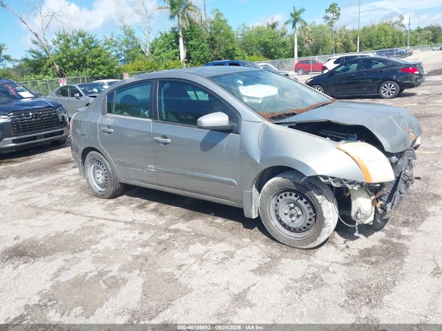 2012 Nissan Sentra 2.0 S მანქანა იყიდება აუქციონზე, vin: 3N1AB6AP0CL616594, აუქციონის ნომერი: 46195693