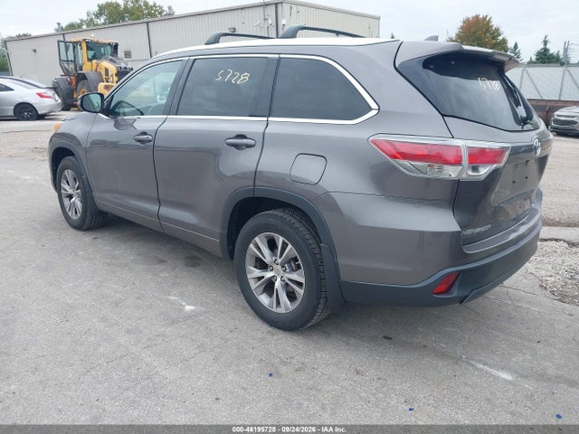 Toyota Highlander Xle V6 2014 5TDJKRFH4ES041512 Image 3