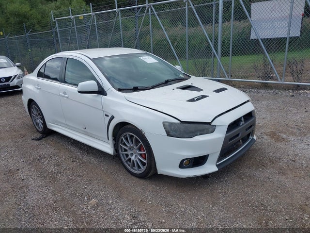 46195729 :رقم المزاد ، JA32W5FV1AU027353 vin ، 2010 Mitsubishi Lancer Evolution Mr/evolution Mr Touring مزاد بيع