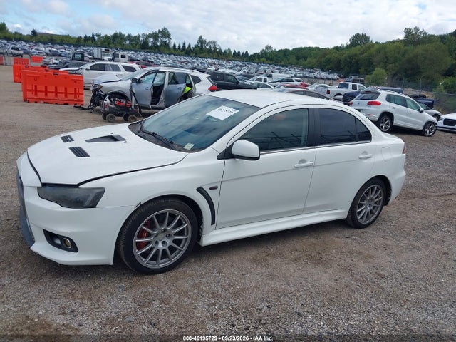46195729 :رقم المزاد ، JA32W5FV1AU027353 vin ، 2010 Mitsubishi Lancer Evolution Mr/evolution Mr Touring مزاد بيع