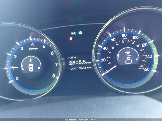 2011 Hyundai Sonata Limited მანქანა იყიდება აუქციონზე, vin: 5NPEC4AC4BH011103, აუქციონის ნომერი: 46195763