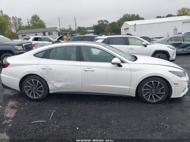 46195796 :رقم المزاد ، KMHL34J23NA201643 vin ، 2022 Hyundai Sonata Limited مزاد بيع