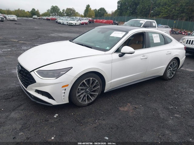 46195796 :رقم المزاد ، KMHL34J23NA201643 vin ، 2022 Hyundai Sonata Limited مزاد بيع