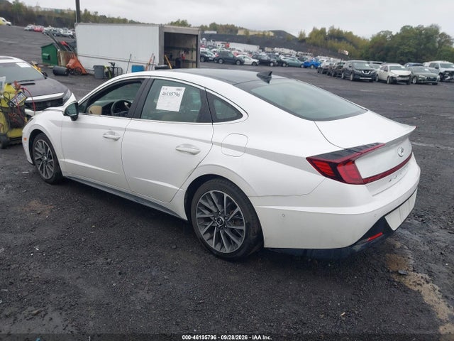 46195796 :رقم المزاد ، KMHL34J23NA201643 vin ، 2022 Hyundai Sonata Limited مزاد بيع