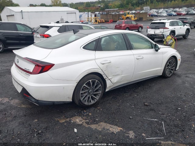 46195796 :رقم المزاد ، KMHL34J23NA201643 vin ، 2022 Hyundai Sonata Limited مزاد بيع