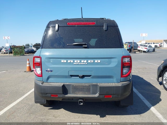 46195854 :رقم المزاد ، 3FMCR9D98NRD22534 vin ، 2022 Ford Bronco Sport Badlands مزاد بيع
