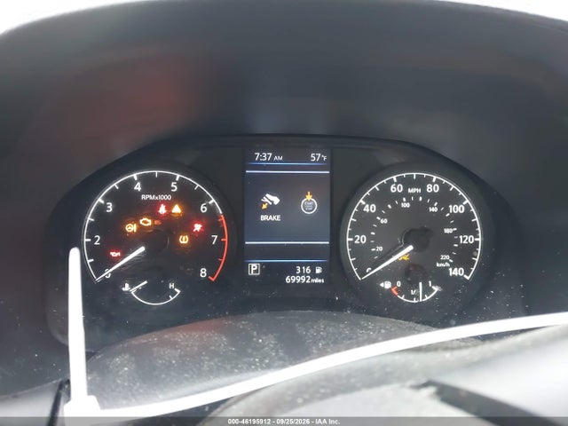 46195912 :رقم المزاد ، 1N4BL4BV2NN334417 vin ، 2022 Nissan Altima S Fwd مزاد بيع