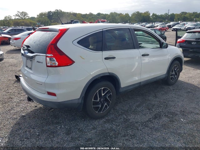 Aukcja sprzedaży 2016 Honda Cr-v Se, vin: 5J6RM4H43GL098647, numer aukcji: 46195976