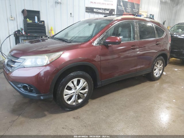 46196024 :رقم المزاد ، 5J6RM4H73EL008730 vin ، 2014 Honda Cr-v Ex-l مزاد بيع