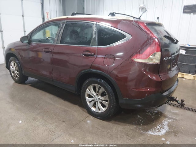 46196024 :رقم المزاد ، 5J6RM4H73EL008730 vin ، 2014 Honda Cr-v Ex-l مزاد بيع