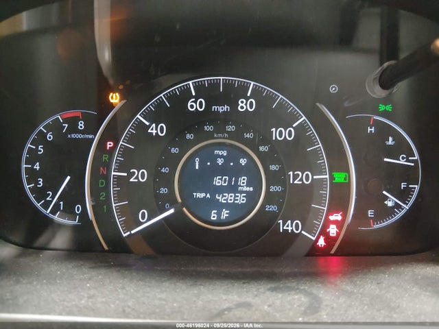46196024 :رقم المزاد ، 5J6RM4H73EL008730 vin ، 2014 Honda Cr-v Ex-l مزاد بيع