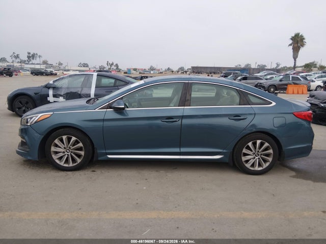 46196067 :رقم المزاد ، 5NPE34AFXHH453807 vin ، 2017 Hyundai Sonata Sport مزاد بيع