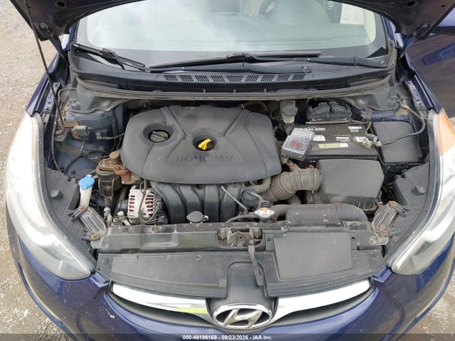 Продаж на аукціоні авто 2013 Hyundai Elantra Gls Pzev, vin: 5NPDH4AE0DH257924, номер лоту: 46196169